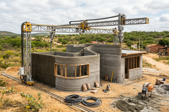 Casas impressas em 3D avançam no mundo e já têm financiamento liberado no Brasil